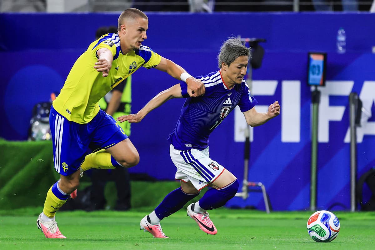 ¡OBJETIVO CUMPLIDO! El japonés Maeda y el sueco Elanga sellan un empate que clasifica a ambos