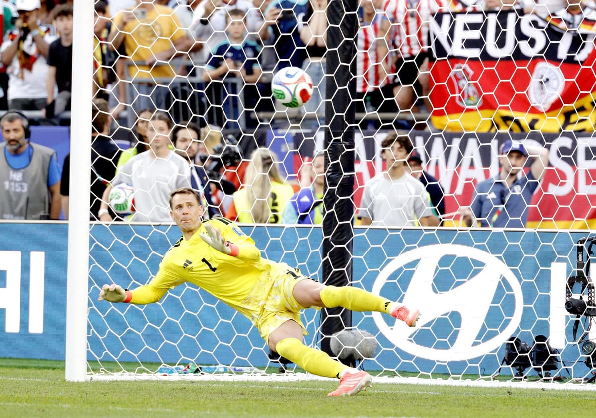 RACHA QUE DUELE: alemán Neuer iguala al mexicano Carbajal tras gol del paraguayo Enciso