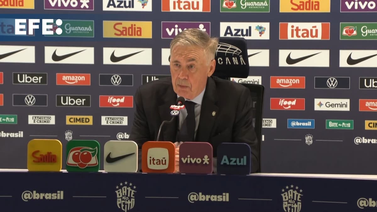 BRASIL FIRME Ancelotti expresa confianza y capacidad antes del arranque de Brasil