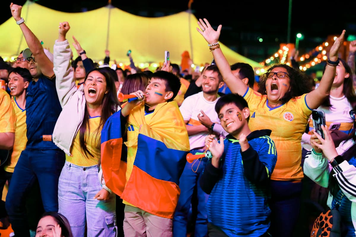 FIESTA TRICOLOR: colombianos Arias, Suárez, Córdoba y Díaz llevan a Colombia a octavos
