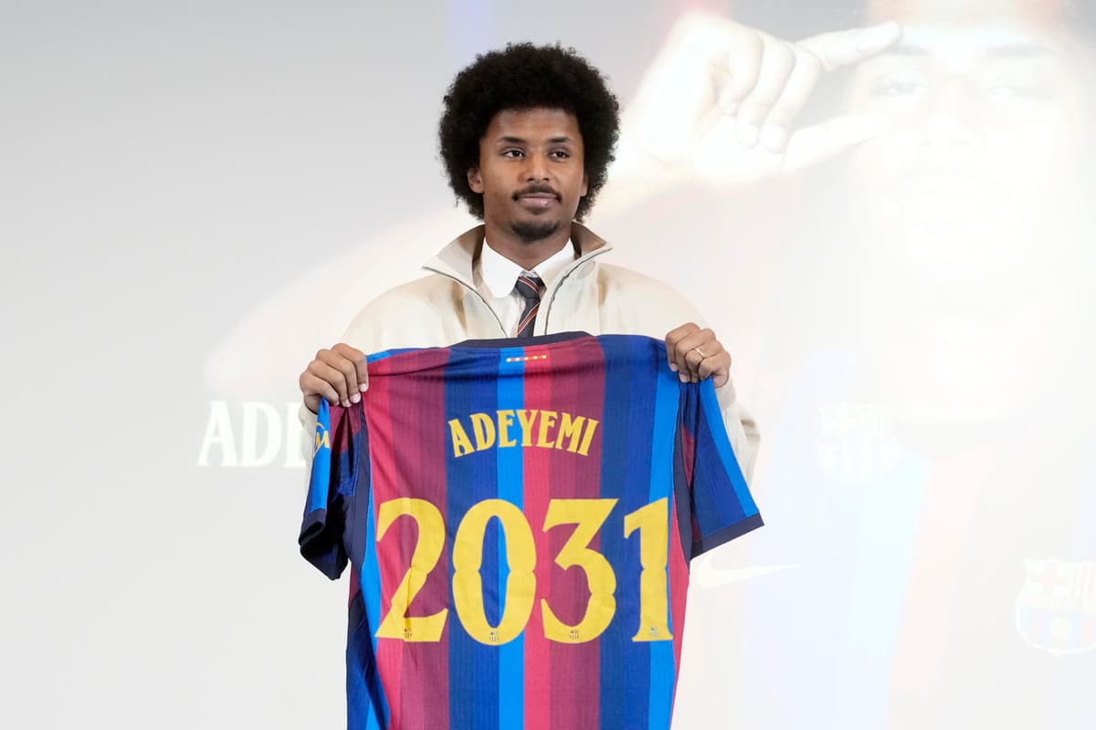 Adeyemi cita a Messi como referente azulgrana: «Es el mejor jugador que ha existido»