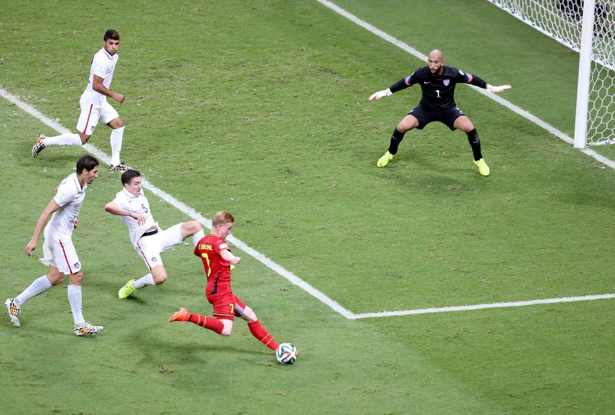 SIN BALOGUN, TODO CAMBIA: estadounidense Balogun pierde la revancha ante belgas Lukaku, De Bruyne y Doku