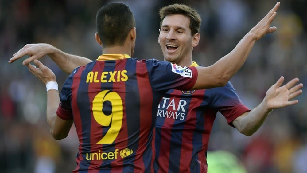 ¡REENCUENTRO! El argentino Messi y el chileno Sánchez se cruzan en la MLS