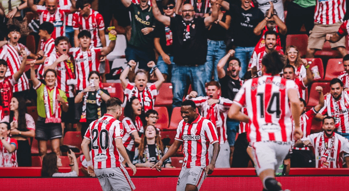 ¡PRIMER TRIUNFO! El colombiano Otero impulsa al Sporting ante Burgos