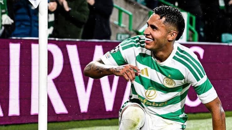 ¡DOBLETE! El colombiano Durán impulsa al Celtic hacia la Champions