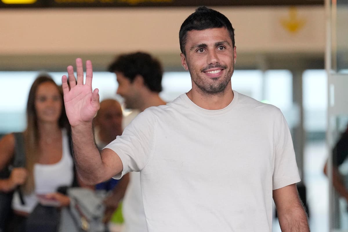 Rodri, a su llegada a Barcelona: «Jugar en el Barça es un sueño»