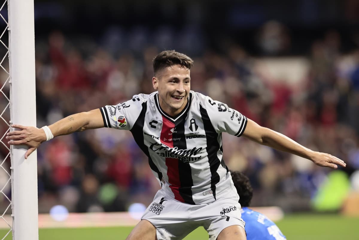 El Atlas de Hernán Crespo vence a Cruz Azul y salta al segundo lugar del Apertura mexicano