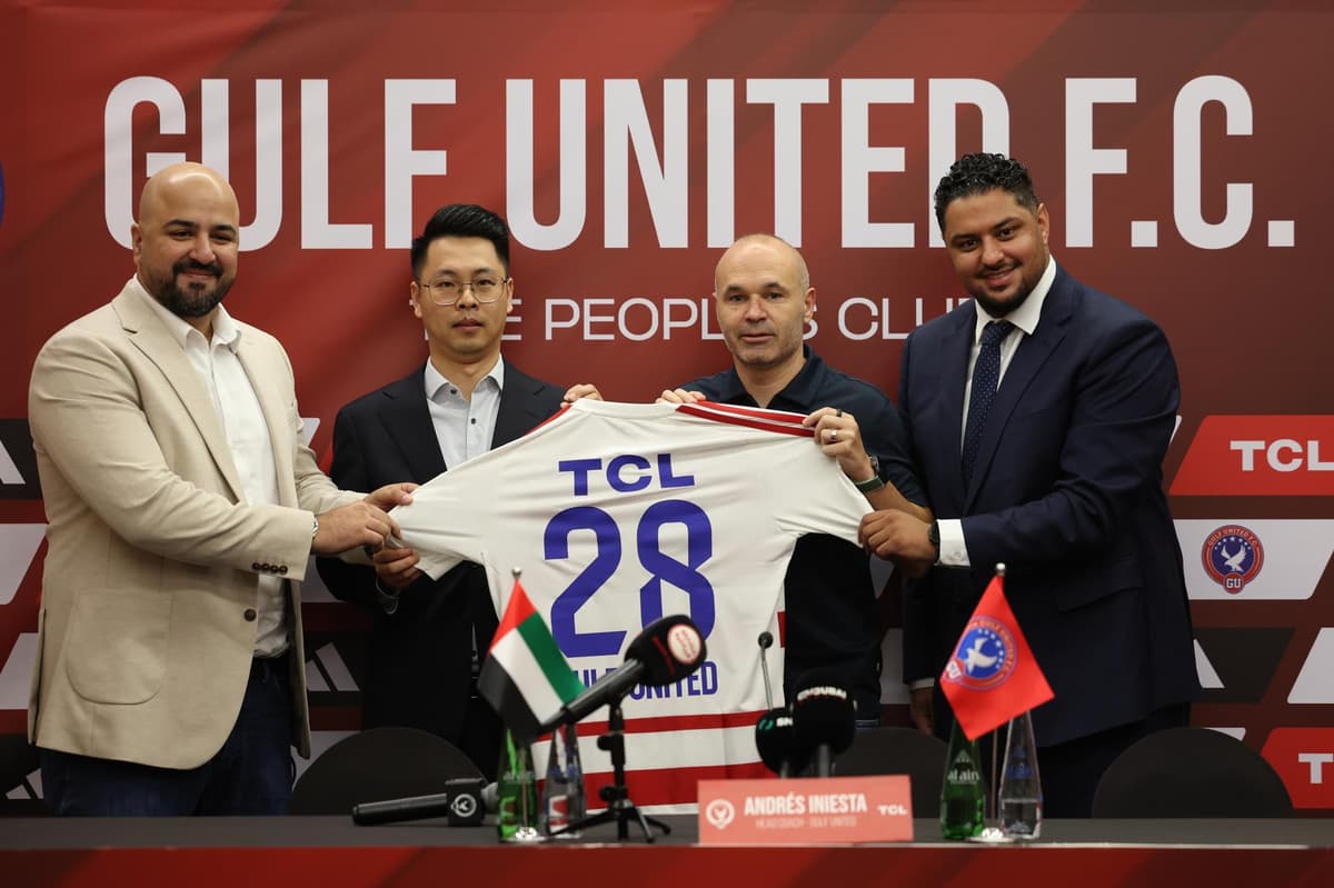Andrés Iniesta se estrena este viernes como entrenador del Gulf United