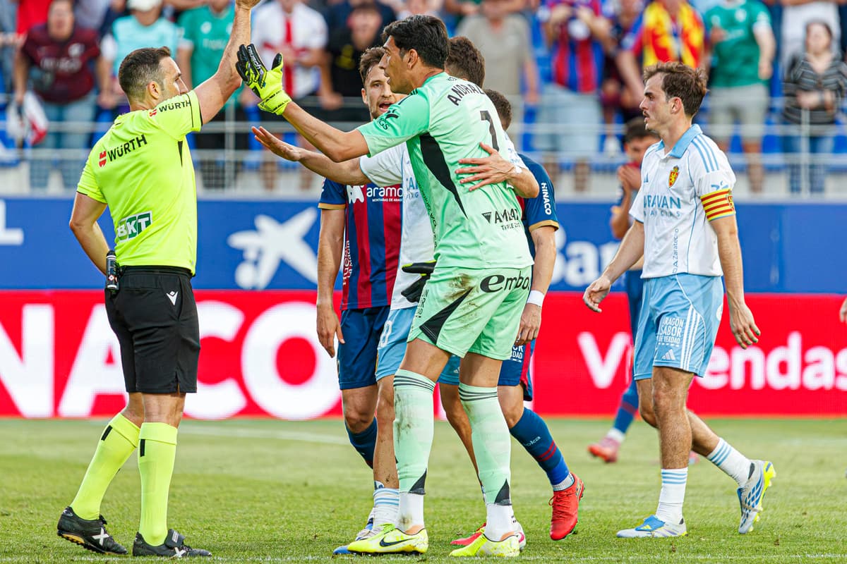 El argentino Andrada afirma que aprendió la lección por suspensión en el Real Zaragoza