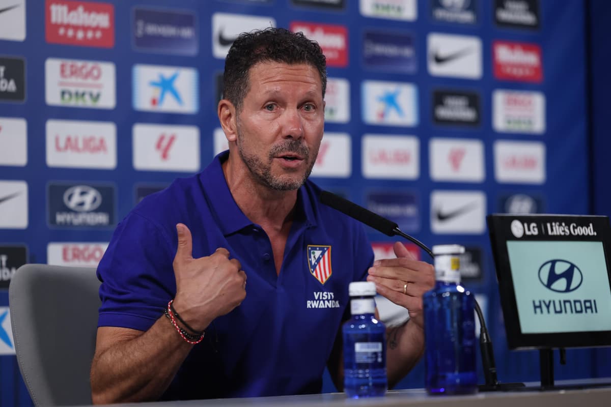Simeone: “Necesitamos a Julián, lo vamos a cuidar y vamos a estar con él”