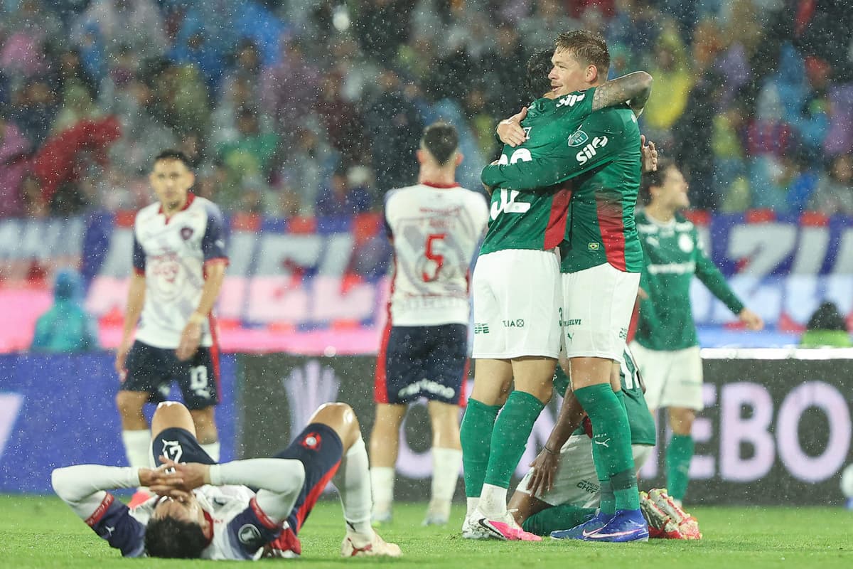 ¡GOLAZO! El paraguayo Gómez mete al Palmeiras en cuartos de Libertadores