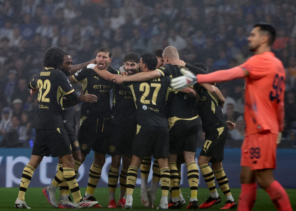 ¡DOBLETE! El noruego Haaland decide el triunfo del City ante Oporto