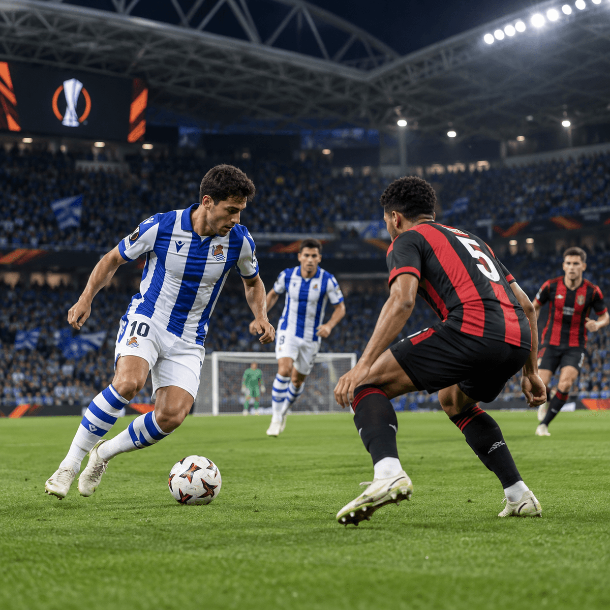 ¡VUELTA EUROPEA! La Real Sociedad recibe al debutante Bournemouth en la Liga Europa