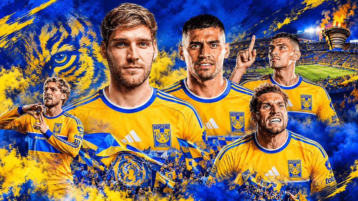 ¡DOBLE REFUERZO! Tigres suma al uruguayo Gómez y al mexicano Martínez