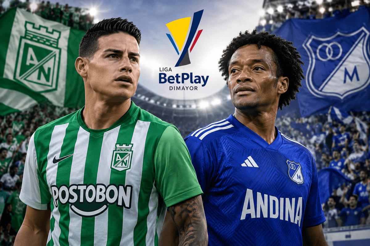 ¡REGRESOS ESTELARES! Los colombianos Rodríguez y Cuadrado elevan la expectativa en la Liga