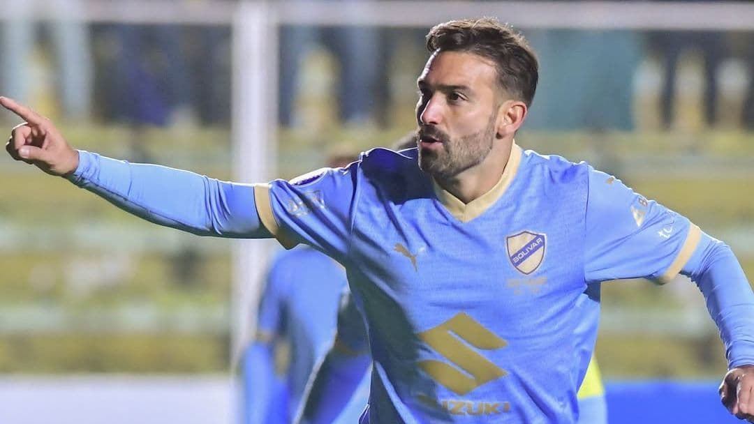 ¡GOLEADOR Y REFERENTE! El uruguayo Cauteruccio mantiene su olfato en Bolívar