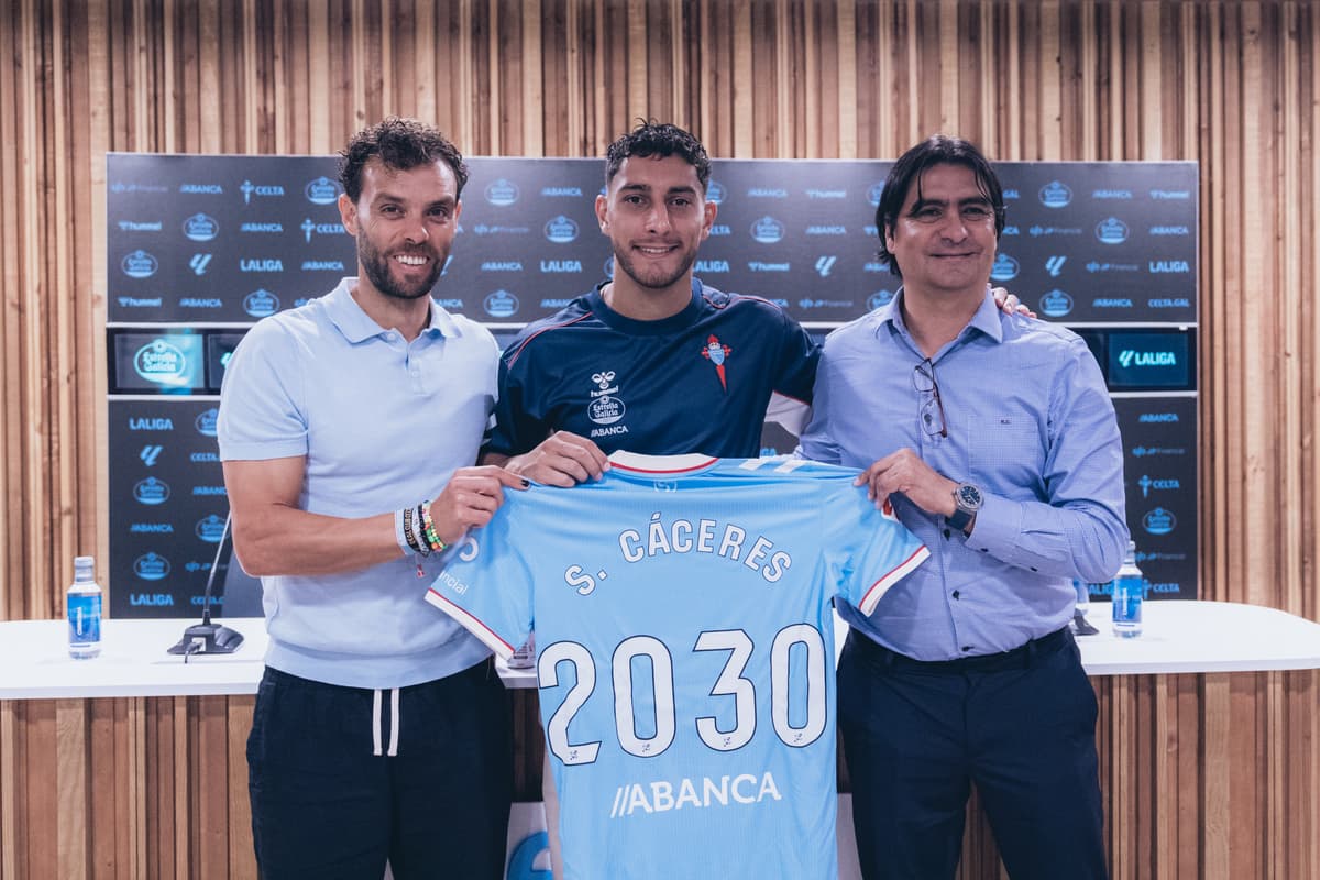 ¡SALTO EUROPEO! El uruguayo Cáceres explica por qué eligió al Celta