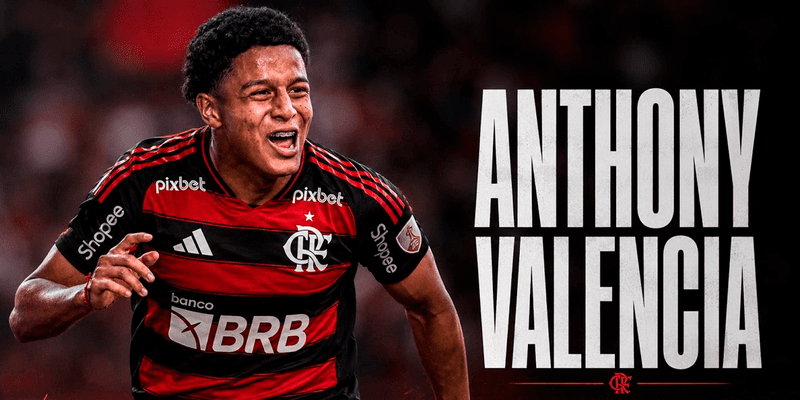 ¡FICHAJE! El ecuatoriano Valencia llega al Flamengo hasta 2031