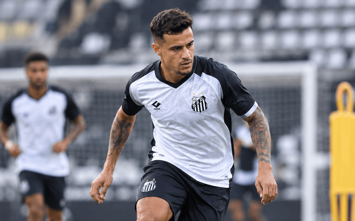 ¡REFUERZO DE LUJO! El brasileño Coutinho ya es jugador del Santos
