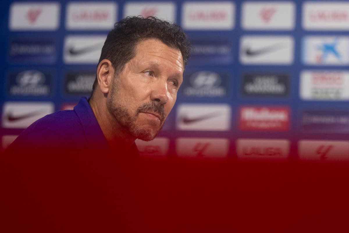 Simeone: “Necesitamos tener más equilibrio y regularidad en los 90 minutos”