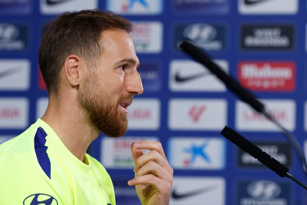 Oblak: «Hay que estar unidos, creer y tener la ambición de ir a por la Liga”