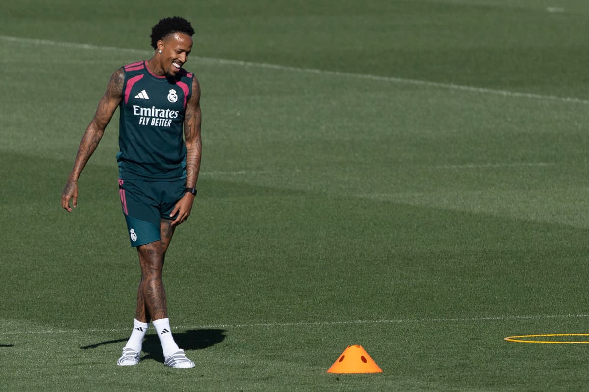 Militao, trabajo específico para acelerar en su recuperación