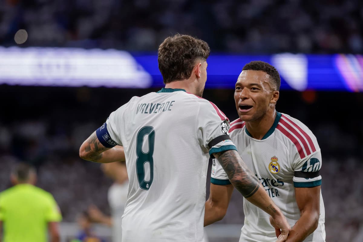 2-1. Presión arriba, Courtois abajo y pitos en el Bernabéu