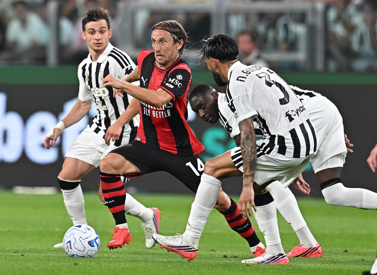 1-1. Modric lidera al Milan, pero Gatti rescata a la ‘Juve’ en el añadido
