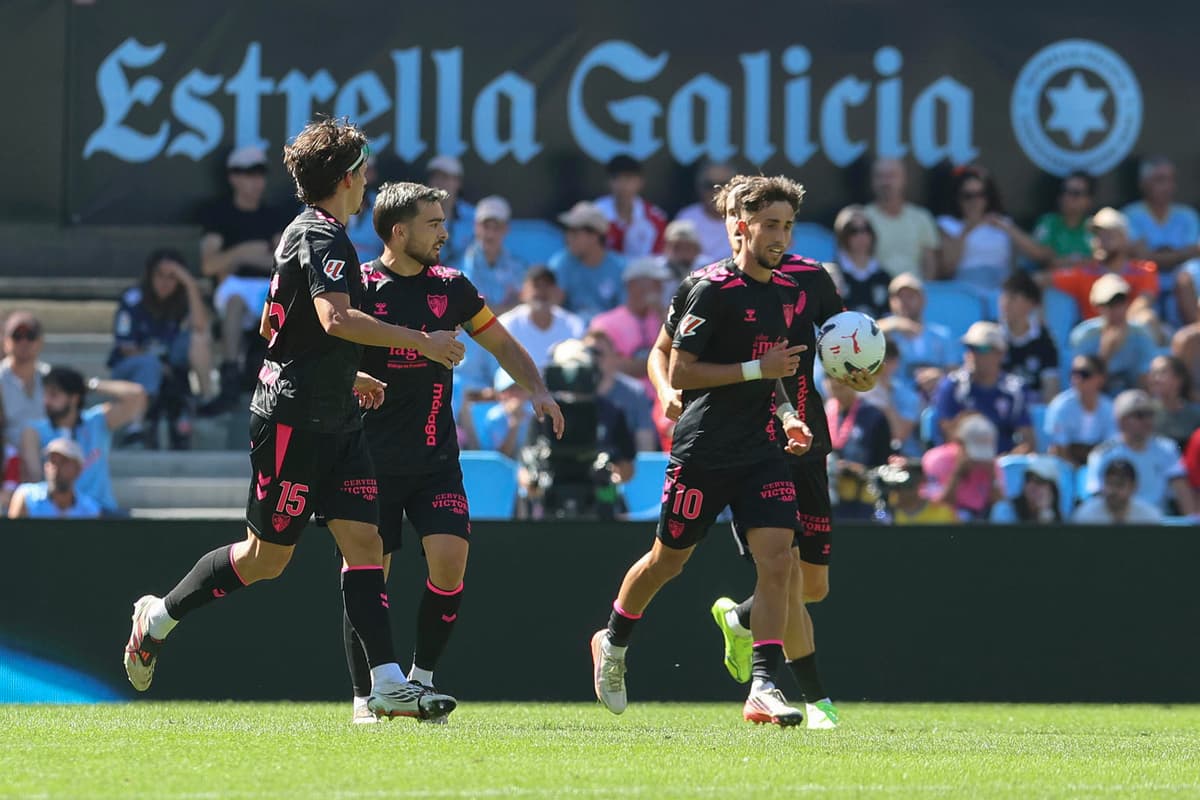 ¡REGRESA Y RESCATA! El español Adrián Niño salva al Málaga en Balaídos