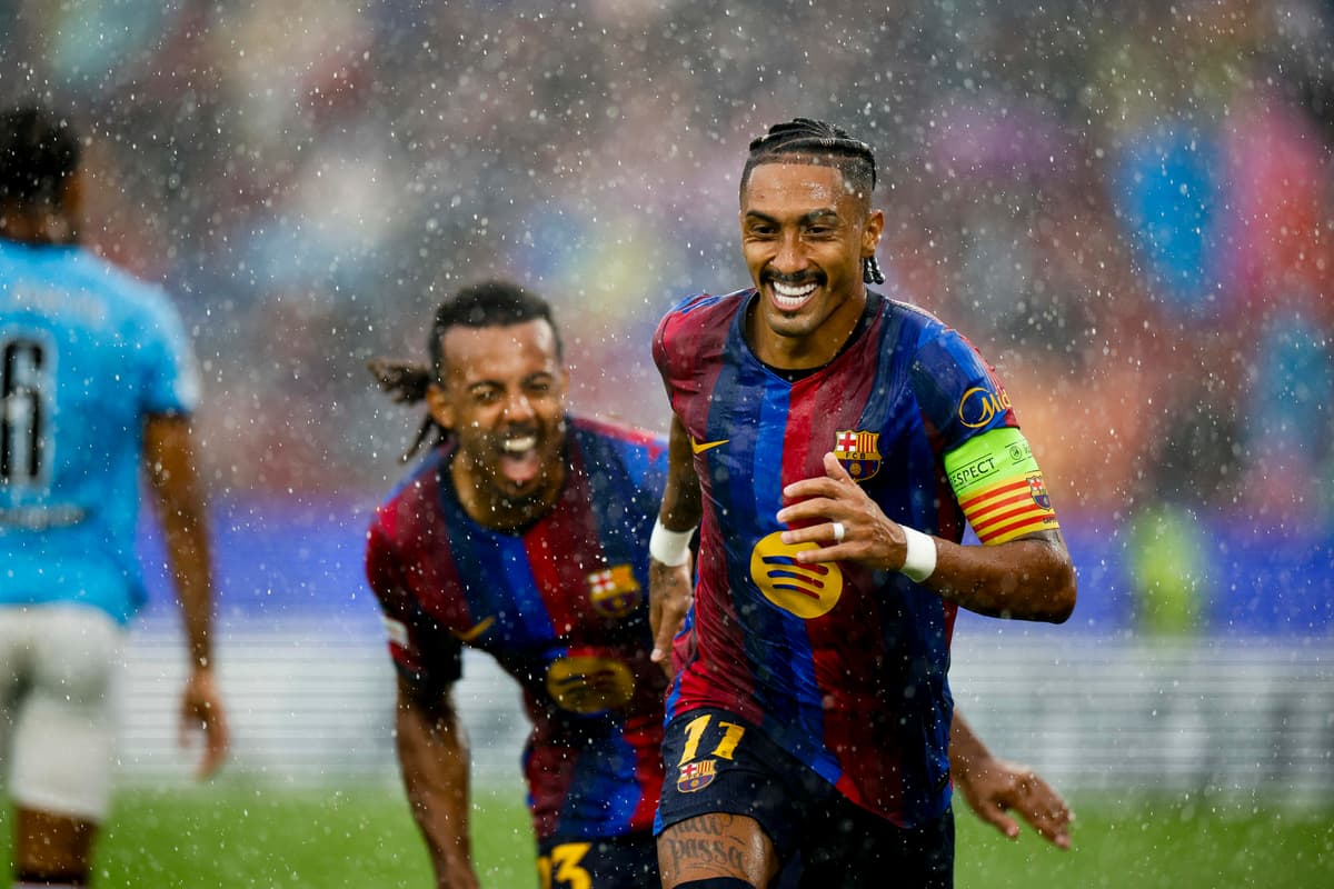 Raphinha entra en el ‘top cinco’ de máximos goleadores del Barça en la Liga de Campeones