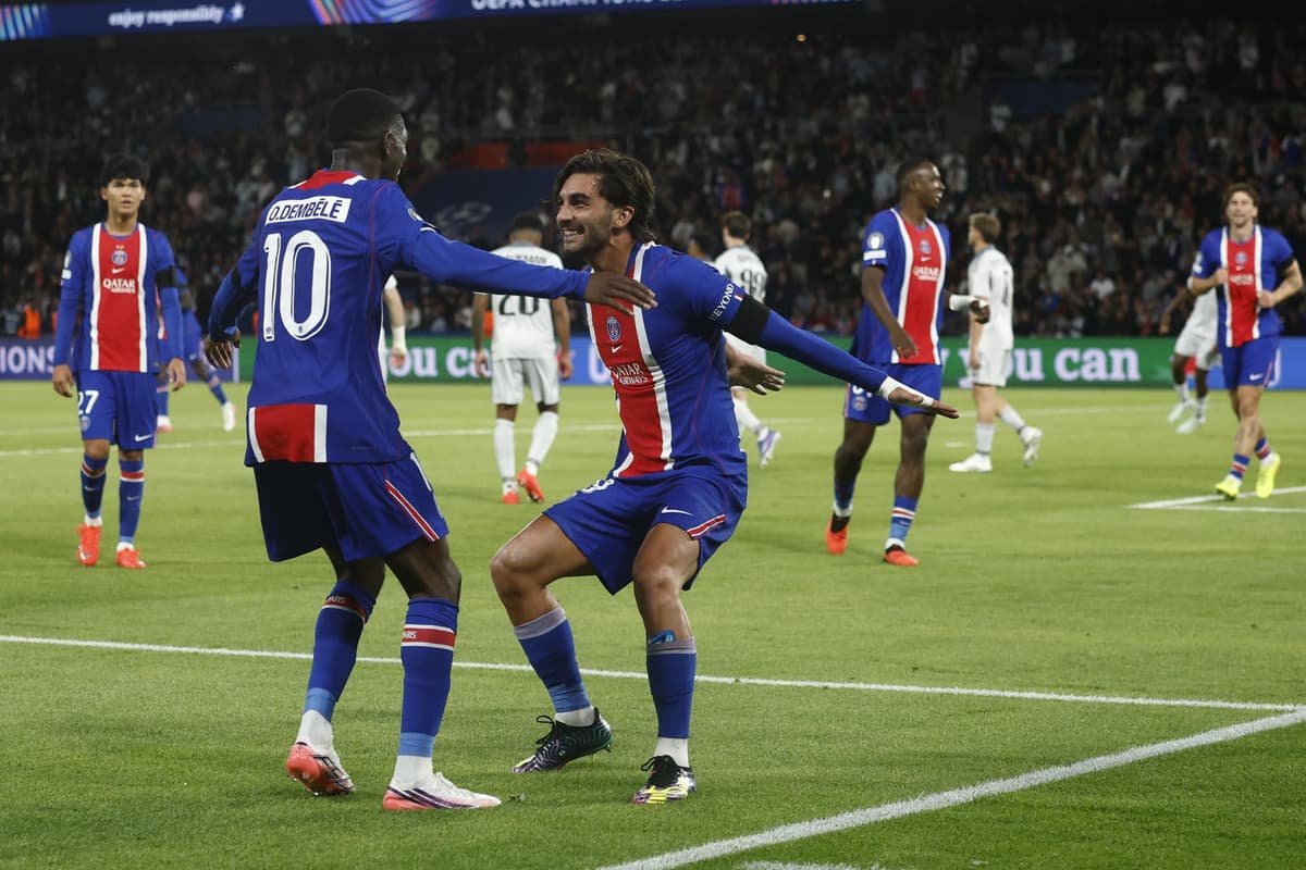 6-1. Triplete de Ferran Torres y festival Dembélé en la defensa del bicampeonato del PSG