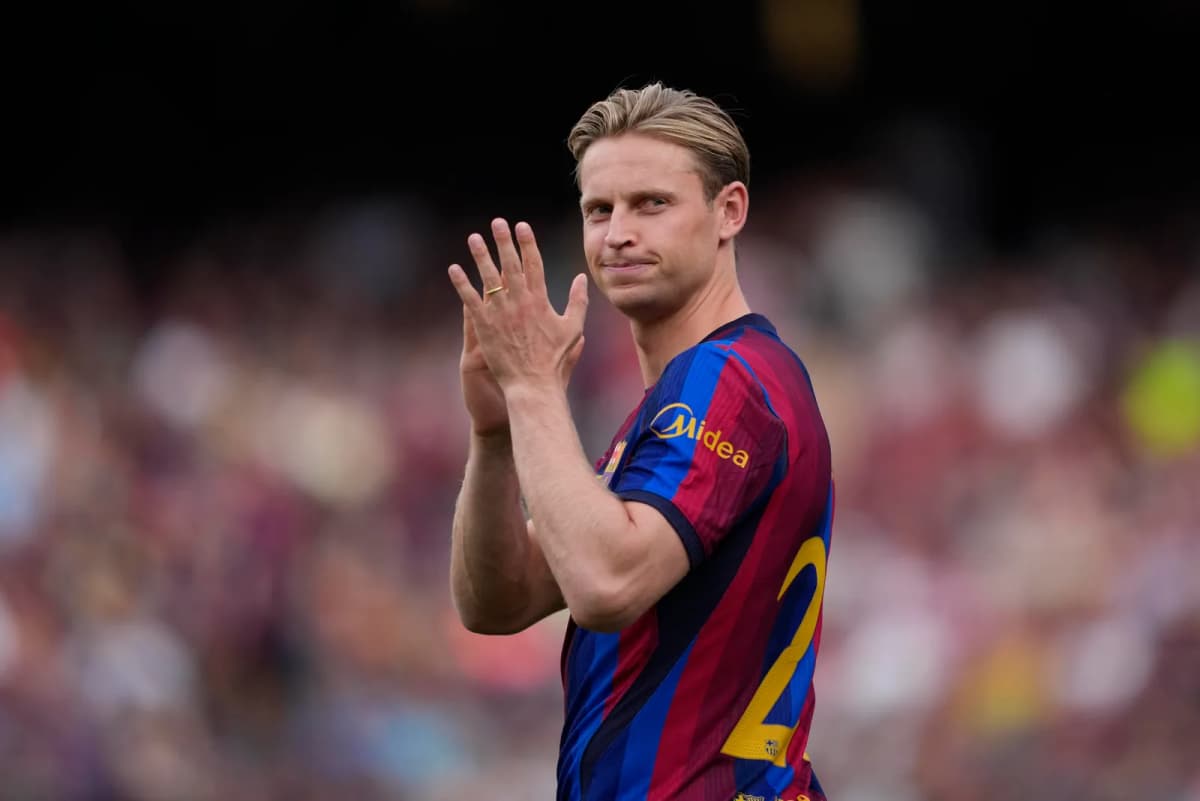 Fotografía del pasado 19 de agosto, en la que puede verse al centrocampista neerlandés del Barcelona Frenkie de Jong, al inicio de la temporada.