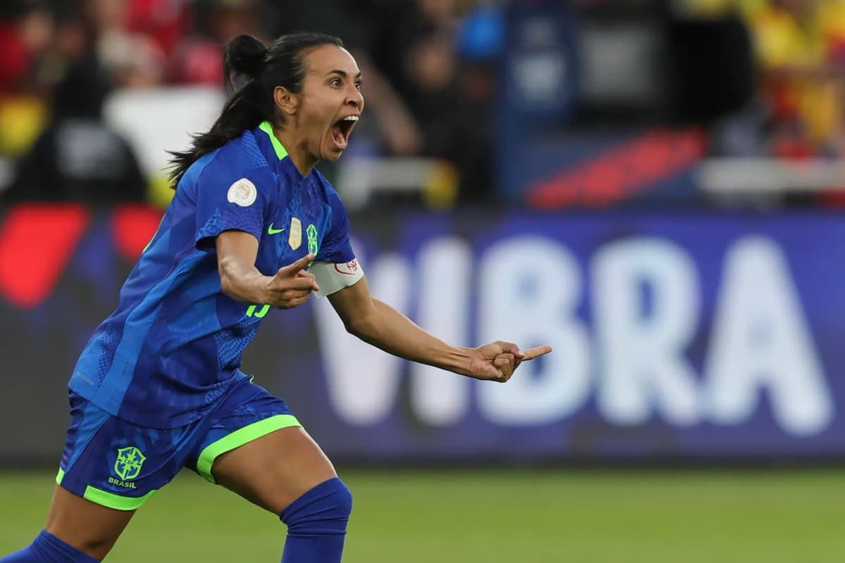 Marta, leyenda del fútbol brasileño, tendrá un documental sobre su vida y logros deportivos, anunció este jueves la plataforma Netflix. Archivo: