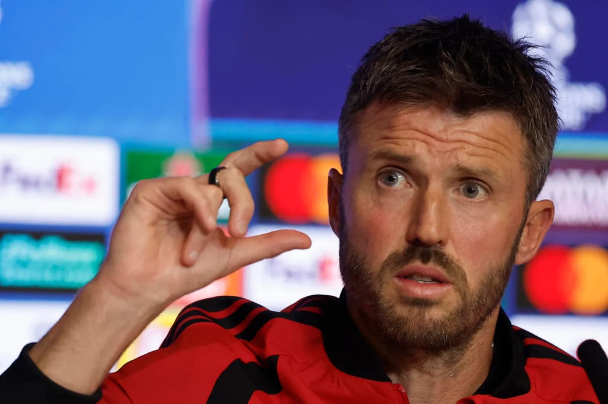 Carrick, durante la rueda de prensa.