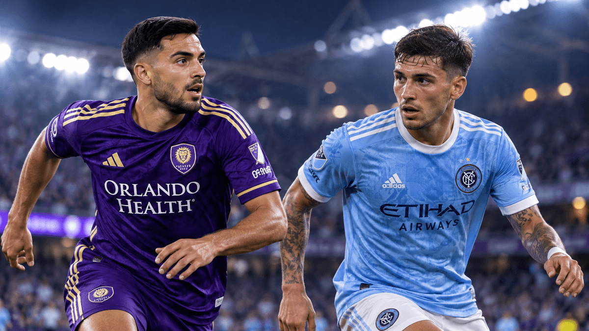 El argentino Martín Ojeda, de Orlando City, durante un encuentro de la MLS en 2026.