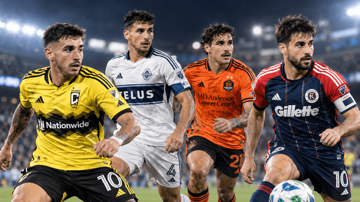 Los uruguayos Rodríguez y Laborda, el brasileño Halter y el español Gil, elegidos en el once ideal de la MLS.