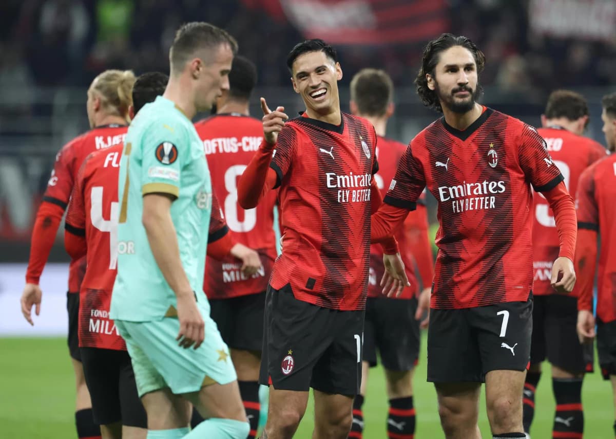 4-2. El Milan deja con vida al Slavia Praga