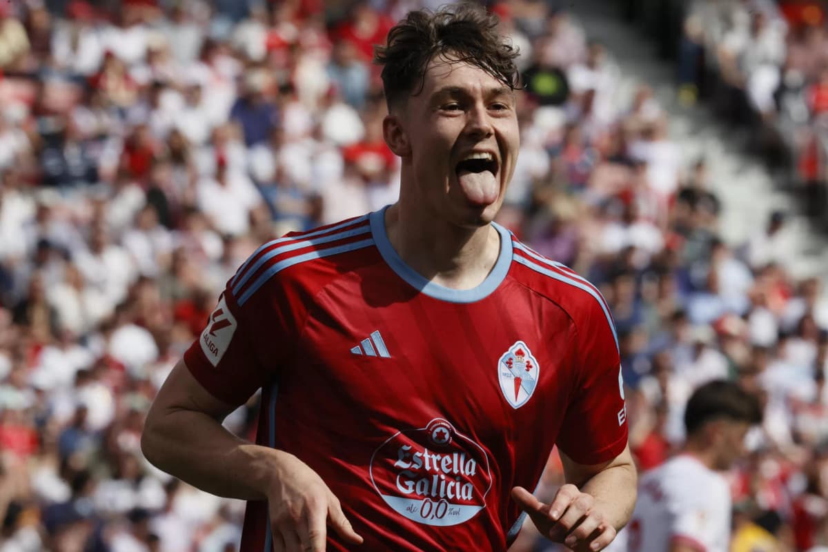 1-2. El Celta asalta el Sánchez-Pizjuán en el debut del español Claudio Giráldez