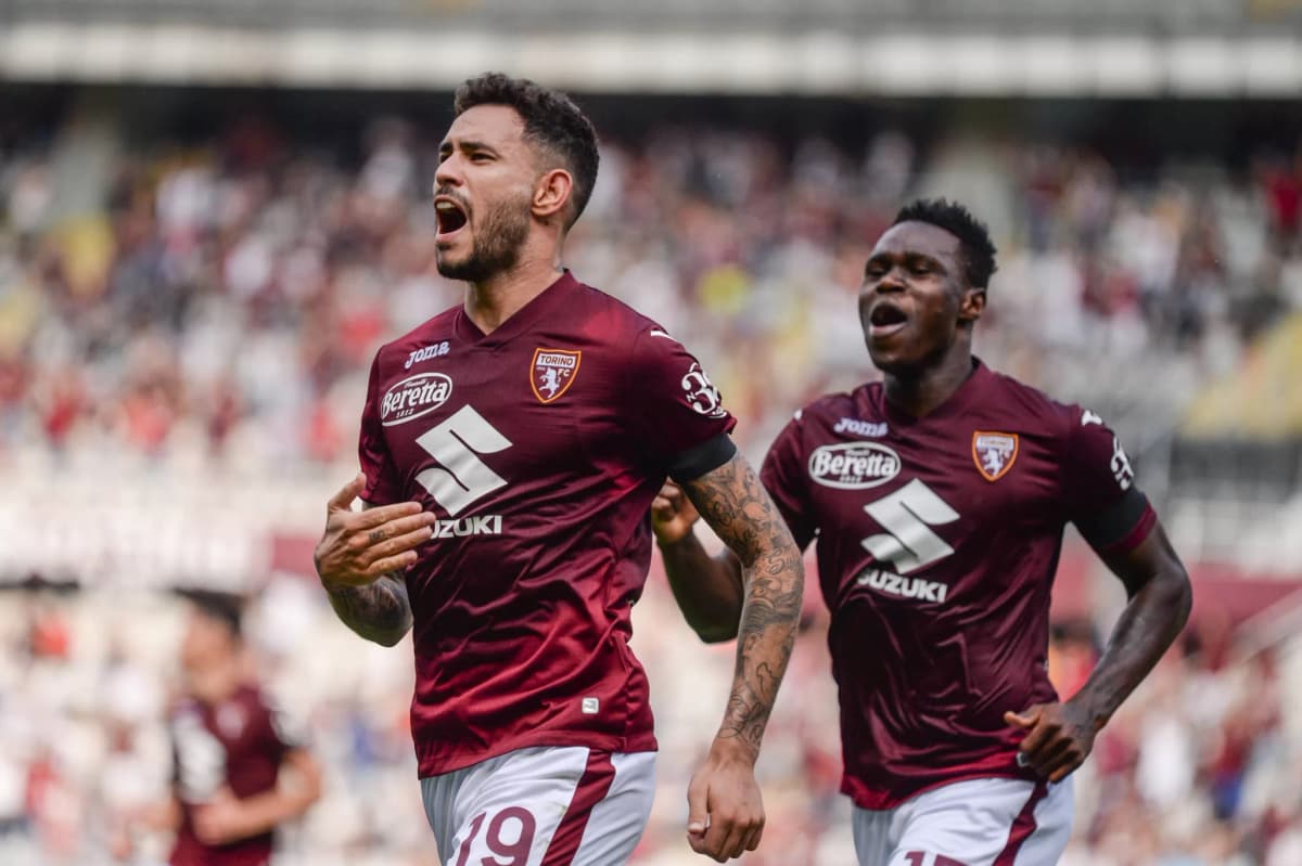 Dupla sudamericana, lleva a Torino a lo más alto en Italia