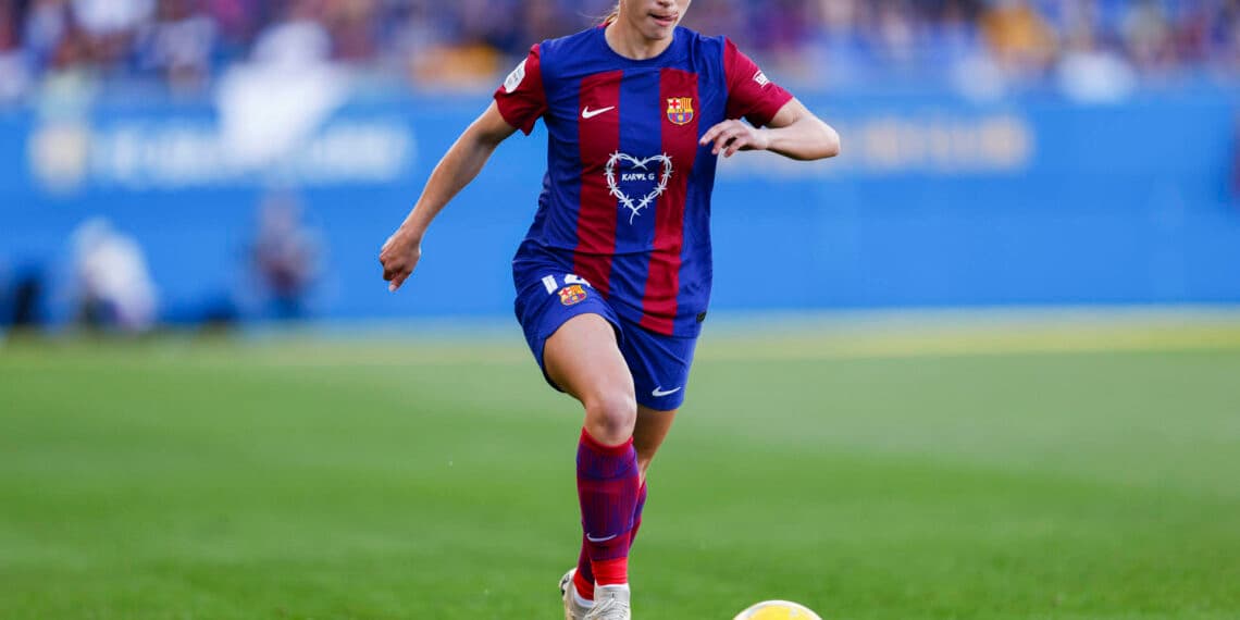 La española Aitana Bonmatí sufre una lesión muscular en el aductor y no jugará contra las Chivas