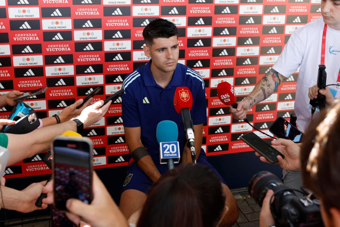 Español Morata deja en el aire su continuidad en el Atlético de Madrid
