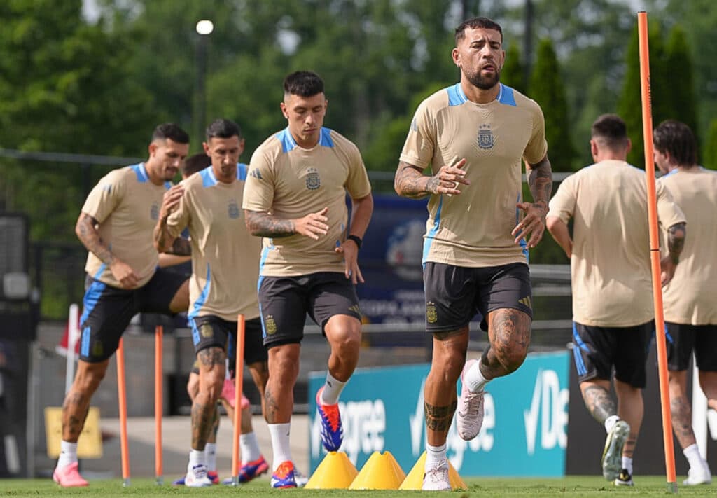 Argentina ya está en Nueva Jersey