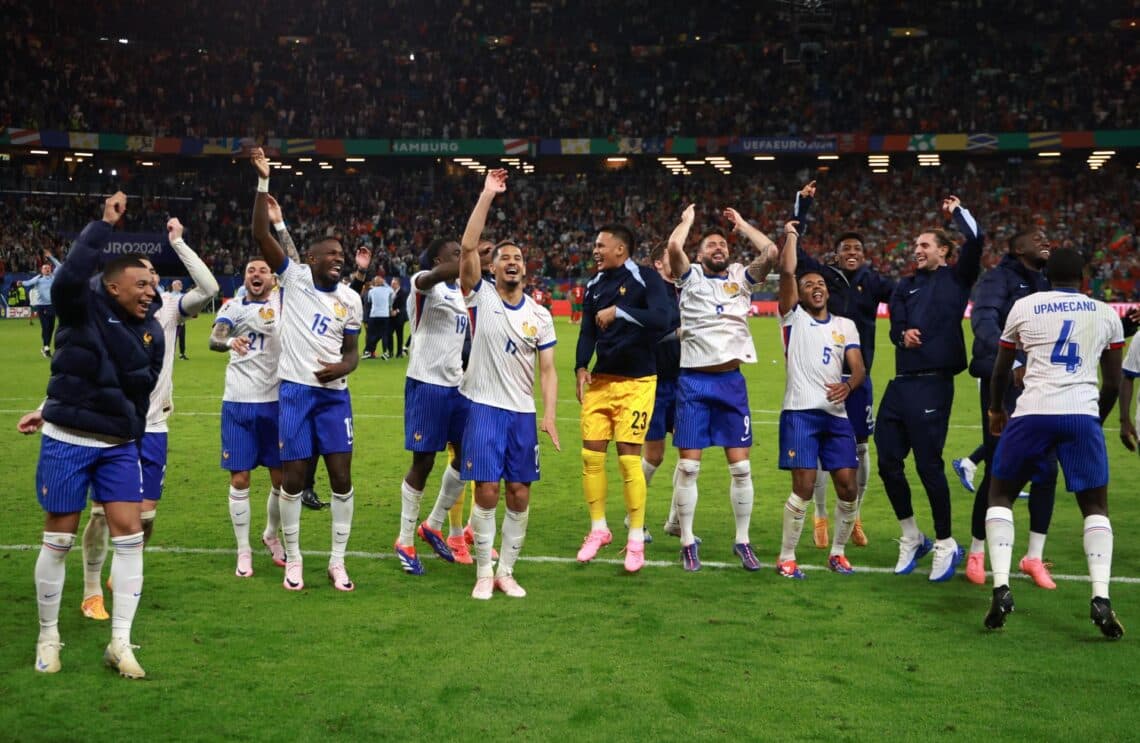 Francia, tres victorias y ninguna derrota en sus últimos nueve duelos en la Eurocopa