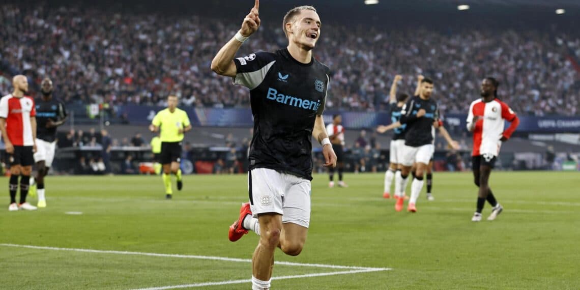 0-4. Doblete de Wirtz, implacable Leverkusen