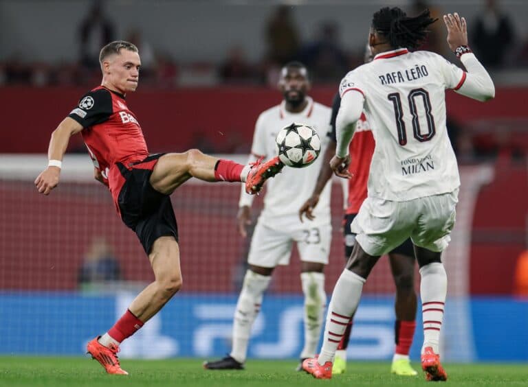 1-0. Boniface le da la victoria al Leverkusen
