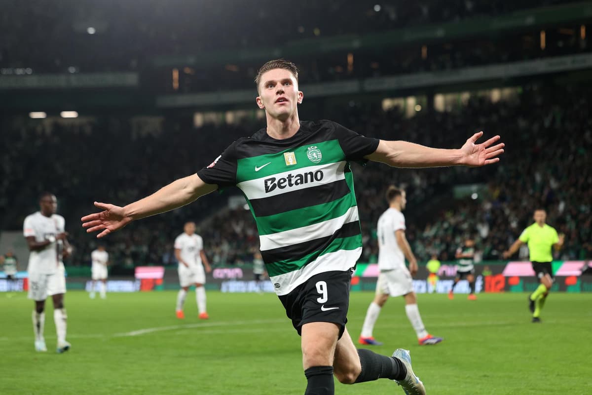 5-1. Póquer de Gyökeres , que ya supera a Haaland y Lewandowski