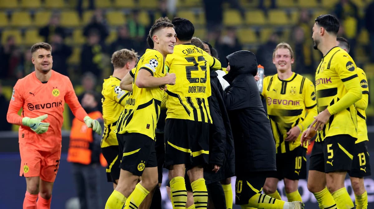 1-0. El Dortmund confirma su mejoría en Europa