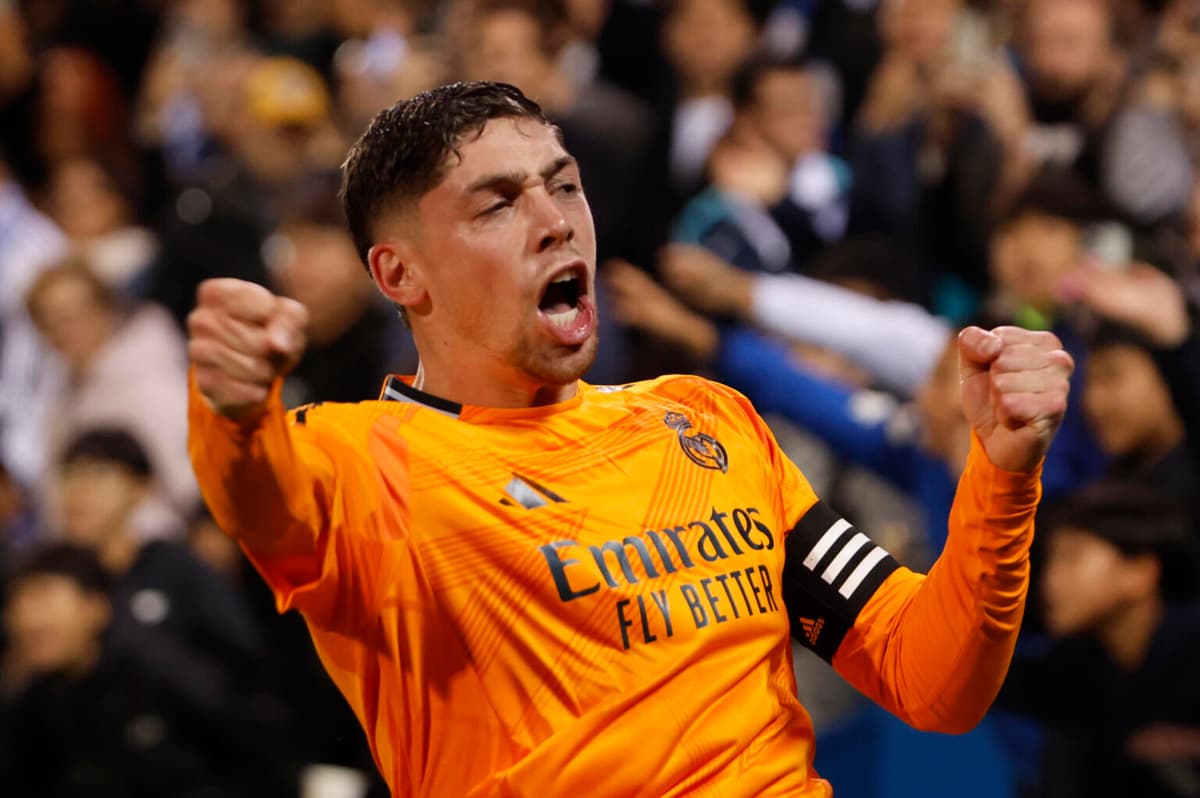 0-3. El uruguayo Valverde se luce con el Real Madrid