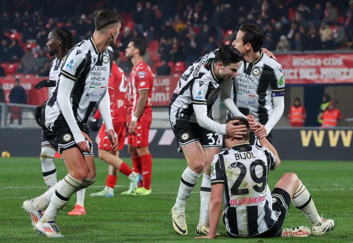 El Udinese vuelve a ganar cinco jornadas después y hunde un poco más al Monza