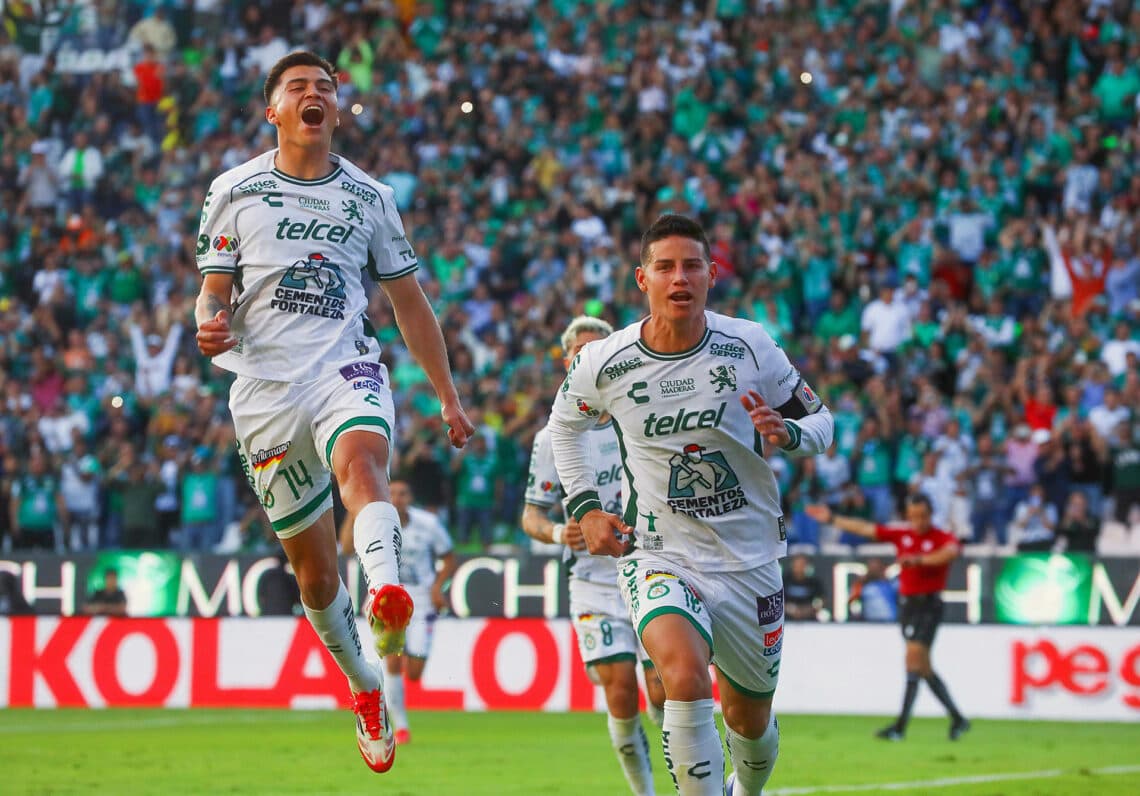 León del colombiano James expone su paso perfecto ante Chivas